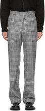 Paul Smith Grey Prince Of Wales Trousers - Paul Smith Grey Prince du pantalon de Galles - 폴 스미스 그레이 웨일즈 바지의 왕자