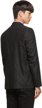 Paul Smith Grey Wool Pinstripe Blazer