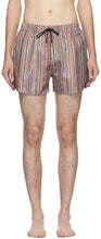 Paul Smith Multicolor Striped Classic Swim Shorts - Short de bain classique à rayures multicolores Paul Smith - 폴 스미스 여러 가지 빛깔의 스트라이프 클래식 수영 반바지