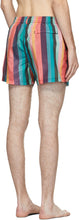 Paul Smith Multicolor Striped Swim Shorts