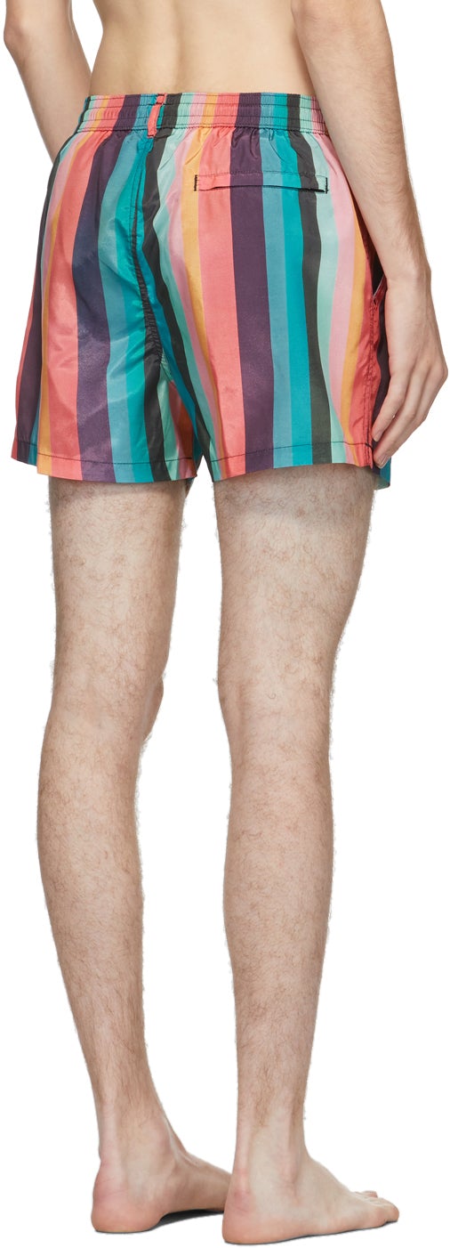 Paul Smith Multicolor Striped Swim Shorts
