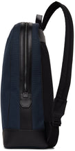 Paul Smith Navy Canvas Travel Backpack