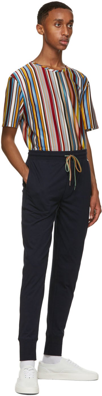 Paul Smith Navy Jersey Lounge Pants