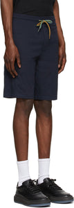 Paul Smith Navy Jersey Lounge Shorts