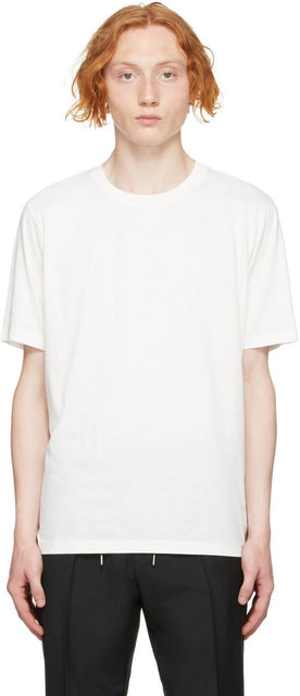 Paul Smith Off-White Artist Stripe T-Shirt - Paul Smith T-shirt à rayures d'artiste blanc cassé - 폴 스미스 오프 ​​화이트 아티스트 스트라이프 티셔츠