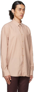 Paul Smith Pink Crinkled Shirt