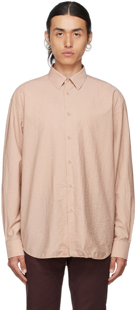 Paul Smith Pink Crinkled Shirt - Chemise froissée rose Paul Smith - 폴 스미스 핑크 셔츠 셔츠