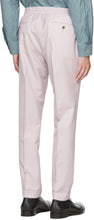 Paul Smith Purple Mohair Drawstring Trousers