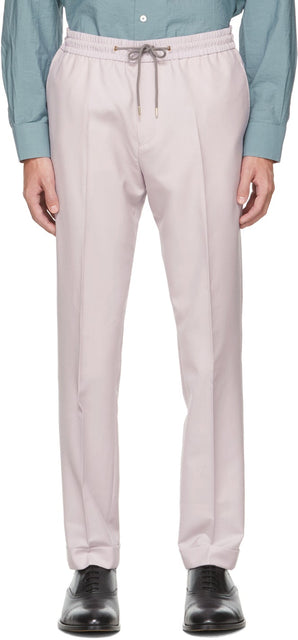 Paul Smith Purple Mohair Drawstring Trousers - Pantalon Paul Smith Mohair Purple Mohair - 폴 스미스 퍼플 모헤어 드로우 스트링 바지