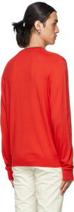 Paul Smith Red Jersey Sweatshirt