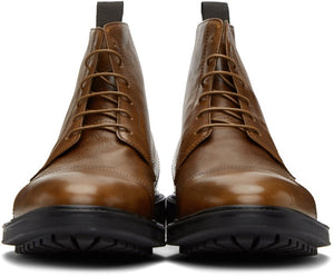 Paul Smith Tan Cubitt Wingtip Boots
