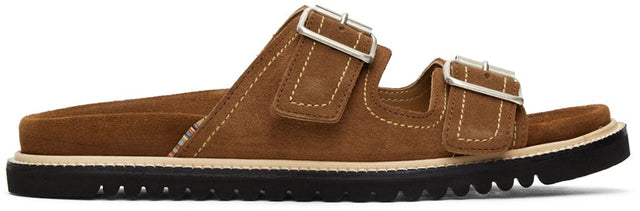 Paul Smith Tan Suede Phoenix Sandals - Sandales Paul Smith Tan Suede Phoenix - Paul Smith Tan Suede Phoenix Sandals.