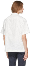 Paul Smith White Music Note Short Sleeve Shirt