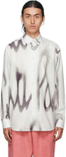 Paul Smith White Spray Shirt - Chemise de pulvérisation blanche Paul Smith - 폴 스미스 화이트 스프레이 셔츠