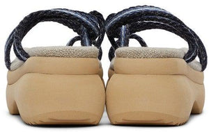 Paula Canovas Del Vas Blue Diablo Platform Sandals