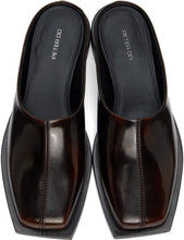 Peter Do Brown Square Toe Loafers