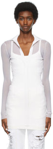 Peter Do White Jessica Knit Shirt - Chemise en tricot de Jessica Peter do blanc - 피터 니즈 니트 셔츠