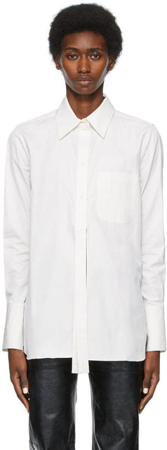 Peter Do White Yiru Shirt - Peter Do White Yiru Shirt - 피터 셔츠 화이트 Yiru 셔츠
