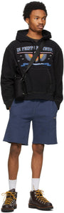 Phipps Navy Classic Logo Shorts