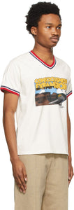Phipps White Organic Ringer T-Shirt
