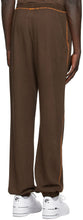Phlemuns Brown Terry Lounge Pants