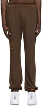 Phlemuns Brown Terry Lounge Pants - Pantalon de salon Terry de Phlemuns Brown Terry - Phlemuns 갈색 테리 라운지 바지