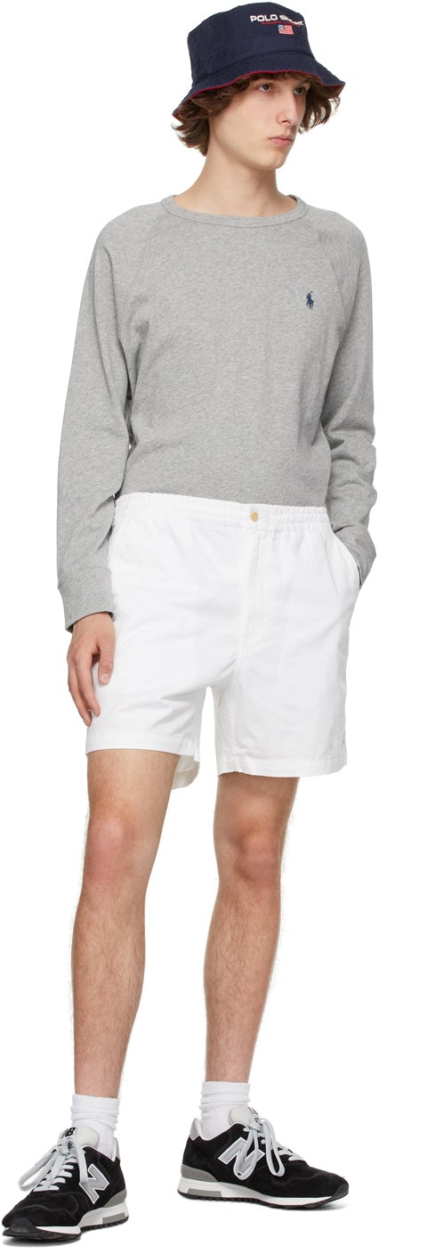 Polo Ralph Lauren Grey Terry Spa Sweatshirt