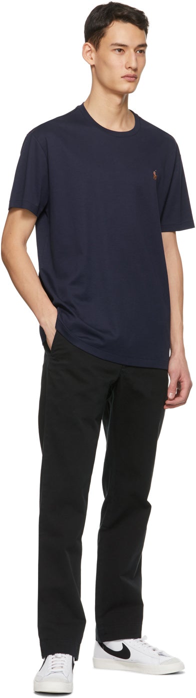 Polo Ralph Lauren Navy Classic-Fit Crewneck T-Shirt