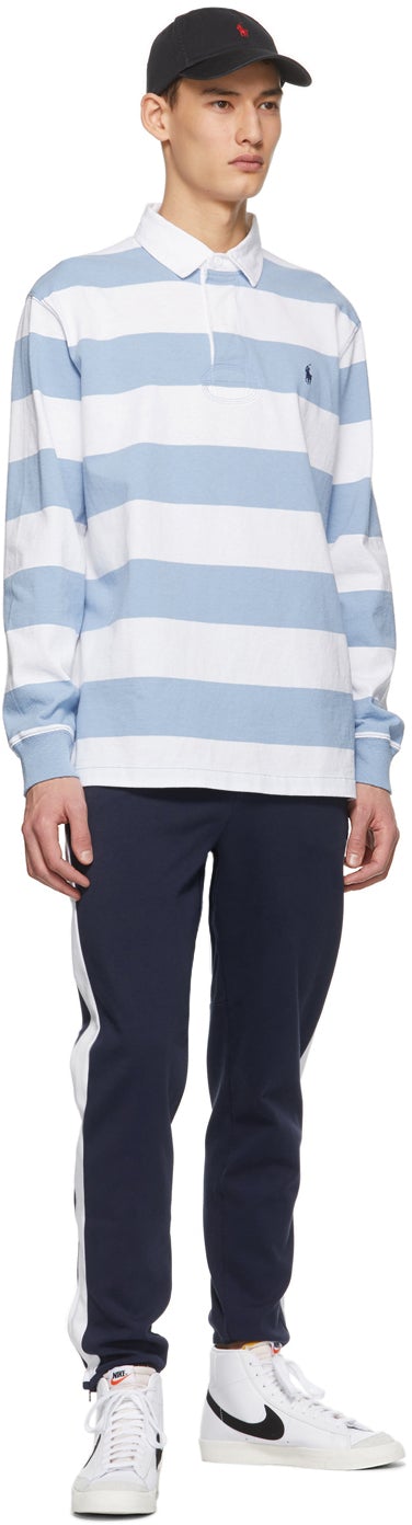 Polo Ralph Lauren Navy Cotton Interlock Track Pants