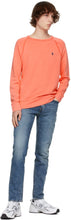 Polo Ralph Lauren Red Terry Spa Sweatshirt