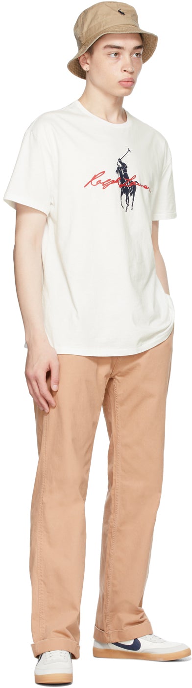 Polo Ralph Lauren White Big Pony Logo T-Shirt