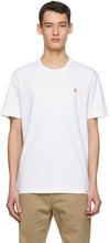 Polo Ralph Lauren White Classic-Fit Crewneck T-Shirt - Polo Ralph Lauren T-shirt Crewneck Classic-Fit - 폴로 랄프 로렌 화이트 클래식 맞는 Crewneck 티셔츠
