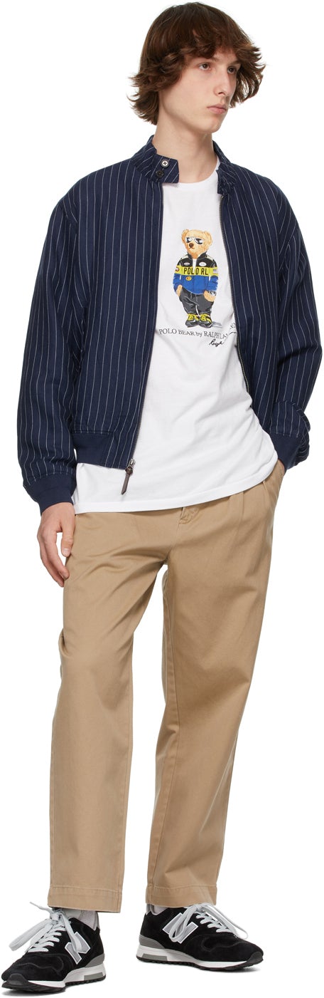 Polo Ralph Lauren White Polo Bear T-Shirt