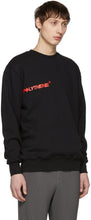 Polythene* Optics Black Logo Vertical Sweatshirt