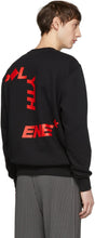 Polythene* Optics Black Logo Vertical Sweatshirt