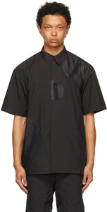 Post Archive Faction (PAF) Black 4.0 Center Short Sleeve Shirt - Post Archive faction (PAF) Black 4.0 Centre Shirt à manches courtes - 게시 아카이브 파벌 (PAF) 블랙 4.0 센터 짧은 소매 셔츠