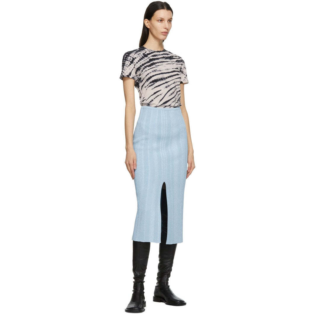 Proenza Schouler Navy Tie-Dye T-Shirt