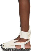 Proenza Schouler Off-White Ankle Wrap Espadrilles