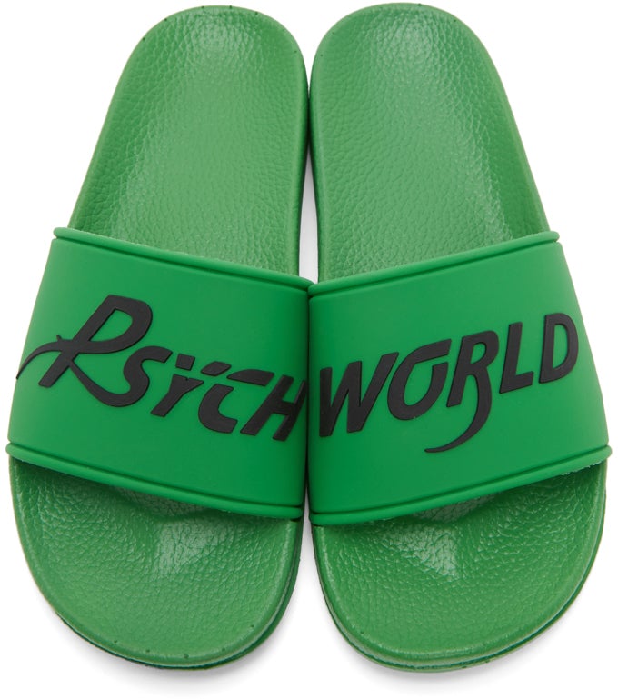 Psychworld Green Logo Slides