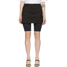 Pushbutton SSENSE Exclusive Black Skirt Layered Short Leggings