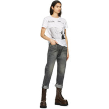 R13 Black Cross Over Jeans