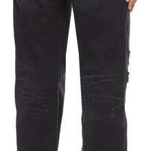 R13 Black Stretch Boyfriend Jeans