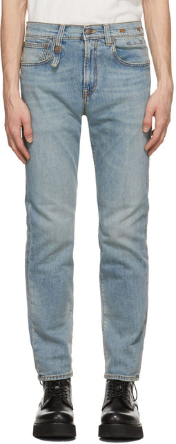 R13 Blue Skate Jeans - Jeans de skate bleu R13 - R13 블루 스케이트 청바지