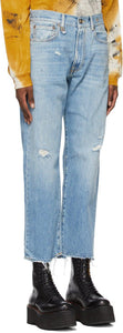 R13 Blue Vintage Boyfriend Jeans