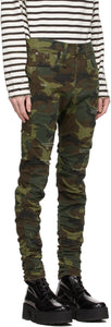 R13 Green Skywalker Jeans