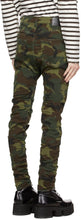 R13 Green Skywalker Jeans
