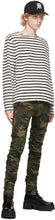 R13 Green Skywalker Jeans