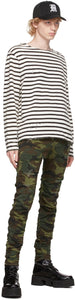R13 Green Skywalker Jeans