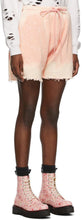 R13 Pink Dropped Inseam Shorts