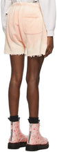 R13 Pink Dropped Inseam Shorts